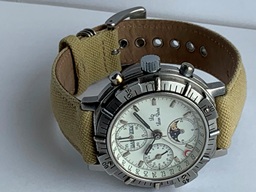 Lucien Rochat triple date calendar moonphase automatic  chronograph